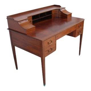 Turn of the Century Carlton House Desk For Sale