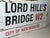 Lord Hill’s Bridge W2 – Original City of Westminster Enamel Street Sign Designed by Sir Misha Black, c.1967) For Sale - Image 9 of 18
