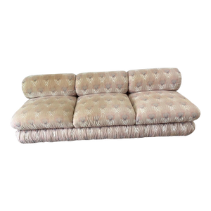 1970s M. Fillmore Harty Labelled Weiman Bolster Sofa