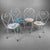 French Garden Table and Chairs, 1950s-1960s, Set of 10 For Sale - Image 6 of 18