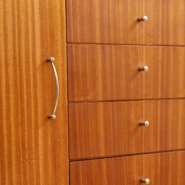 1960s Mid Century Compact Buffet Credenza For Sale - Image 9 of 10