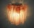 ORIGINAL MURANO GLASS AVAILABLE IN OTHER COLORS MAKE IT THE COLOR COMBINATION YOU LOVE Italian vintage pair of wall...