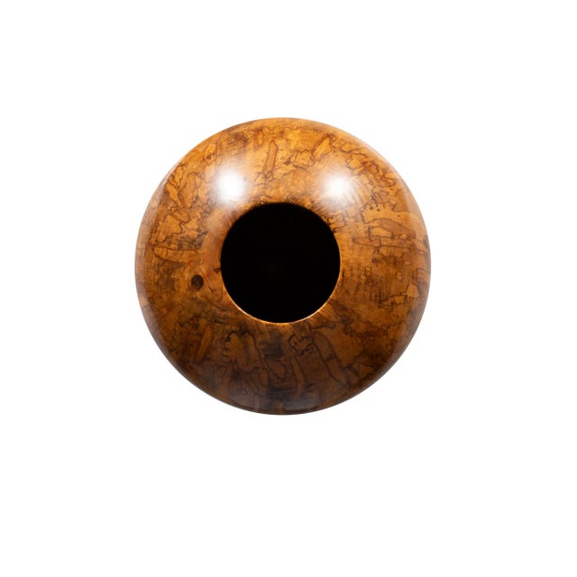 2000 - 2009 Philip Moulthrop Spalted Silver Maple Vase For Sale - Image 5 of 7