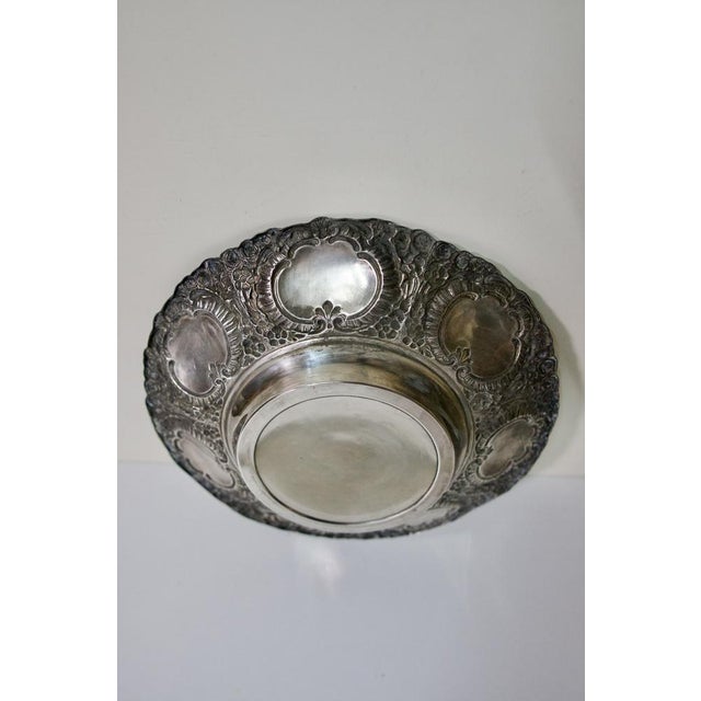 Silver 20th Century Silver-Plated Fruit Tray from Orbisa MTL, 1970s For Sale - Image 8 of 15