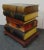 Animal Skin Leather Faux Book Stack Side Table/ Trunk For Sale - Image 7 of 7