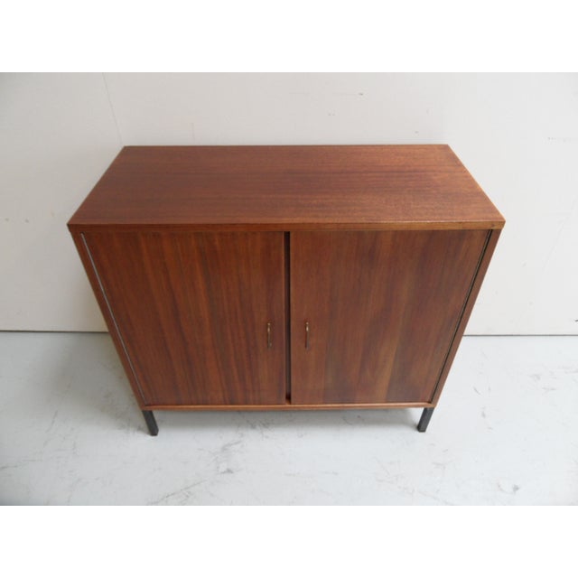 Mid-Century Modern Two-Door Cabinet, 1950s For Sale - Image 4 of 9