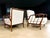 Mid-Century Brazilian Armchairs by Rino Levi, Hardwood & Boucle, 1960s For Sale - Image 10 of 16