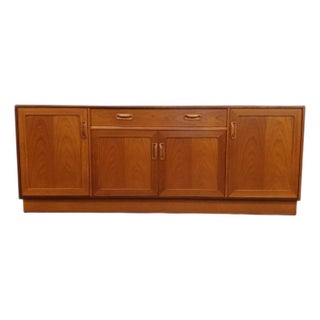 Vintage Mid Century Modern Teak Credenza by G Plan For Sale