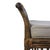 Coastal Pair of Brown Jordan Rattan Wing Benches For Sale - Image 3 of 4