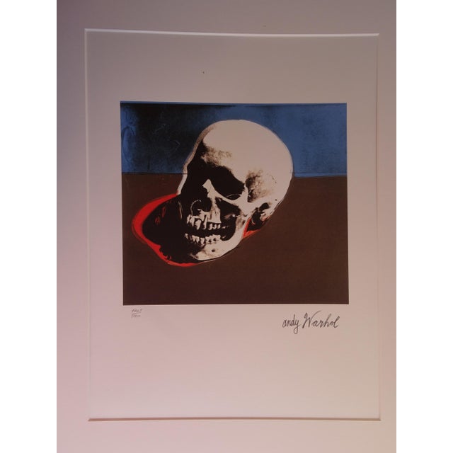 After Andy Warhol, Skull, Lithograph For Sale - Image 7 of 8