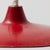 Metal Antique French Hanging Lamp in Red Lacquered Metal For Sale - Image 7 of 11