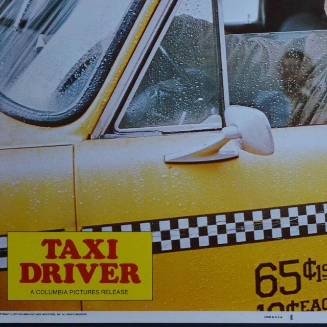 Taxi Driver Original American Lobby Card of the Movie, USA, 1976 For Sale - Image 3 of 5