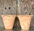 Vintage Boho Terra Cotta Over Fiberglass Planters - a Pair For Sale - Image 4 of 5