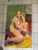 Large Unframed Abstract Oil on Canvas by K.D.Stockwell. Member of SOWA Boston Massachusetts