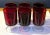Ruby Red Luminarc Ruby Red Wine Glasses - Set of 6 For Sale - Image 8 of 8
