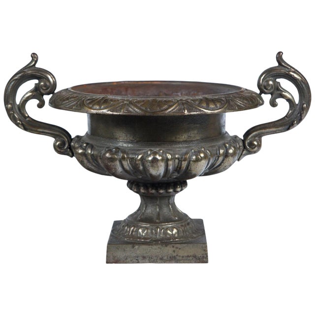 Cast Iron Urn, France, Circa 1900 For Sale