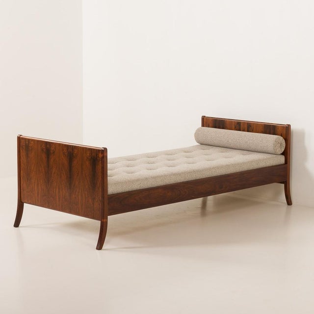 Mid-Century Danish Rosewood Daybed by A. J. Iversen, 1960s For Sale - Image 14 of 14
