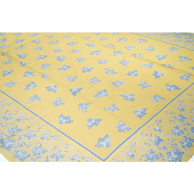 Early 21st Century French Aubusson Design Rug 9'0" X 12'0" For Sale - Image 5 of 10