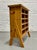 1970s Scandinavian Mid Century Modern Pine Wine Rack C. 1970’s For Sale - Image 5 of 12