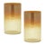 Bring a touch of luxury and modern flair to your home with the Crackle Glass Candle Holders. Standing at 7.5 inches tall,...