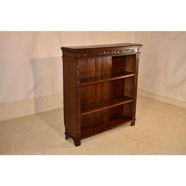 Late 19th Century Late 19th Century French Oak Bookcase For Sale - Image 5 of 9