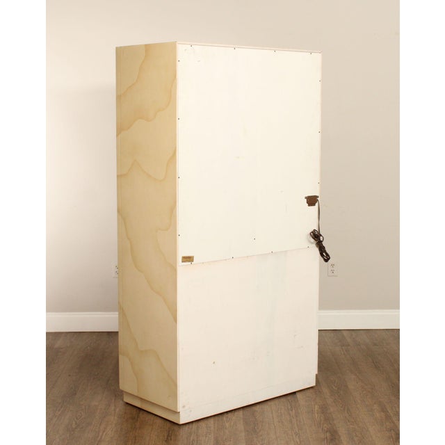 Henredon 'Villa Borghese' Carved and Lacquered Armoire For Sale - Image 17 of 18