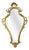 Baroque Style Gilt Crested Mirror, 1950s For Sale