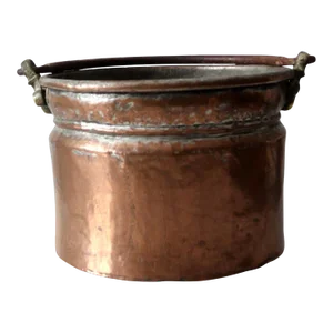 Antique Copper Bucket