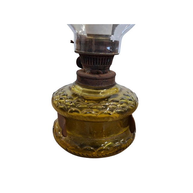Vintage Electrified Oil Lamps with Reflective Mirror from Ditmar, 1950, Set of 2 For Sale - Image 4 of 10
