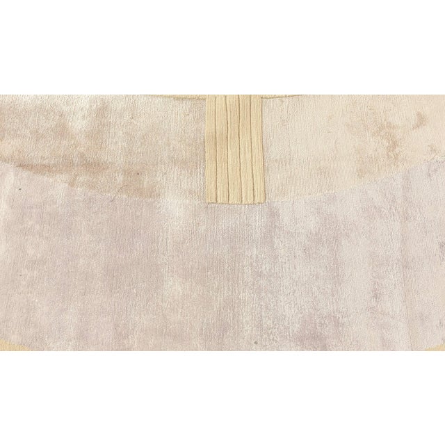 One-of-a-kind Art Deco Style Lavandula Rug by Doris Leslie Blau Size: 13'0" × 13'3" (396 × 403 cm) A contemporary hand...