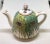 Chinese Porcelain Hand Painted Tobacco Leaf Teapot For Sale - Image 13 of 13
