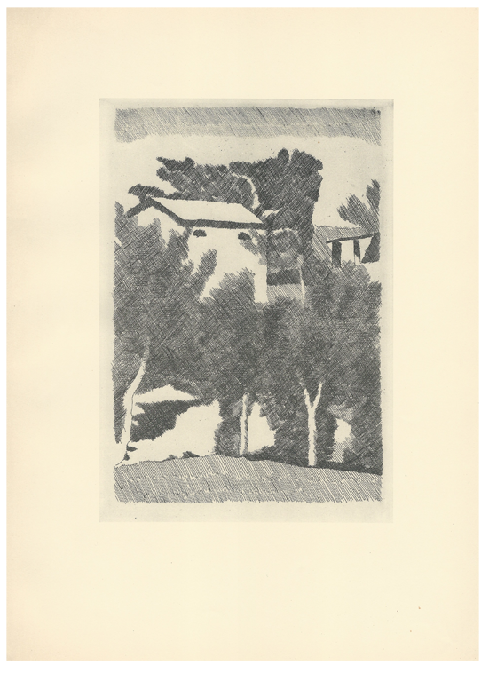絵画 Giorgio Morandi, Paesaggio, 1935 - 1936 絵画 Giorgio Morandi, Paesaggio, 1935 - 1936 Giorgio Morandi