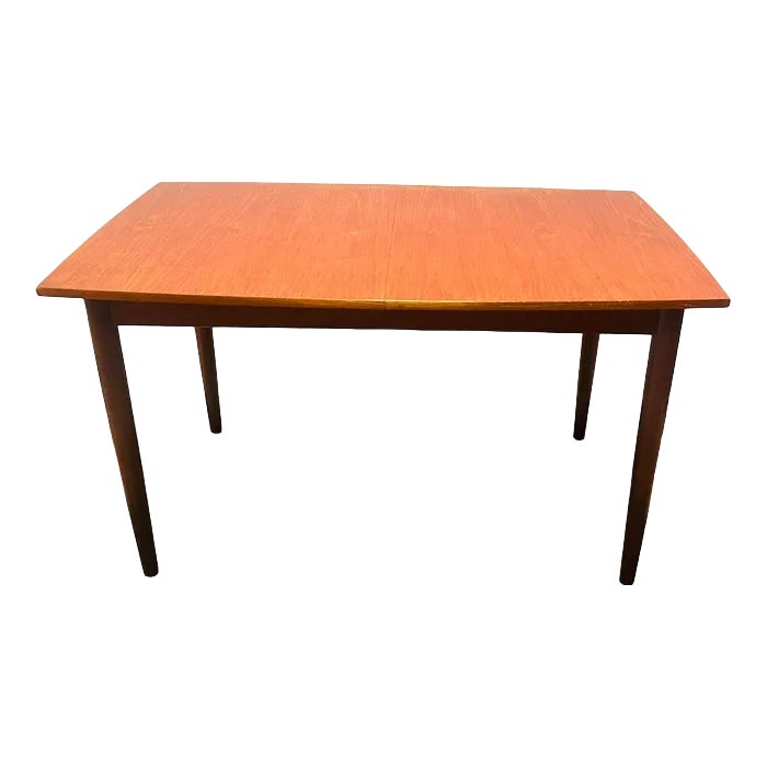 Extendable Danish Teak Table | Chairish