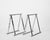 Mid-Century Modern Italian Chromed Steel Trestles by Milo Baughman, 1970s, Set of 2 For Sale - Image 9 of 13