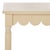 Spritely Home Heaven Scalloped Accent Table in Natural For Sale - Image 4 of 8