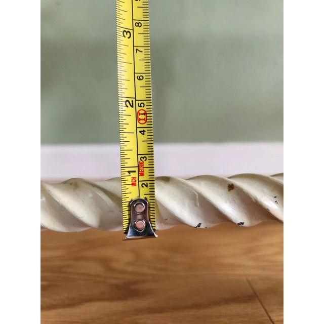 Mid 20th Century Neo-Classical Cast Alloy Bench For Sale - Image 9 of 11