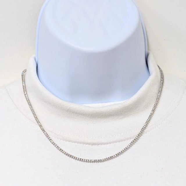 Beautiful 4.30 ct. total weight good quality, white, and bright diamond rounds. A total of 238 stones. Handmade in 14k...