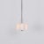 Contemporary Odyssey 6 Polished Nickel Pendant Light by Schwung For Sale - Image 3 of 5