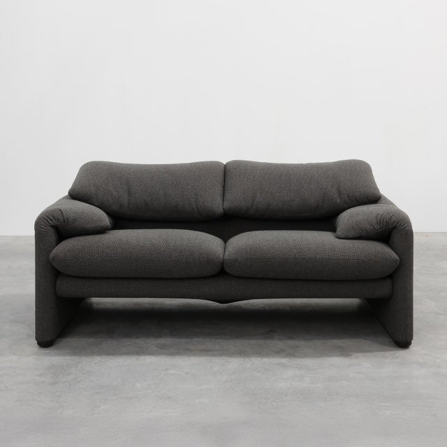 Two-Seat Sofa by Vico Magistretti for Cassina, Italy, 1990s For Sale - Image 13 of 13
