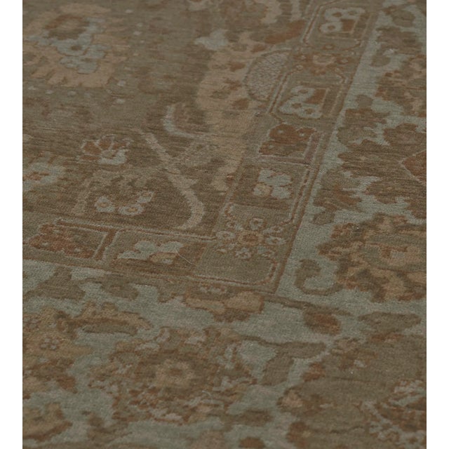 Mansour Turkish Handwoven Tabriz Rug - 6' X 9' For Sale - Image 11 of 11