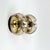 Mid-Century Modern 1970s Pair of Glass Wave/Futura Wall Lamps/Sconces by Koch & Lowy for Peill & Putzler For Sale - Image 3 of 9