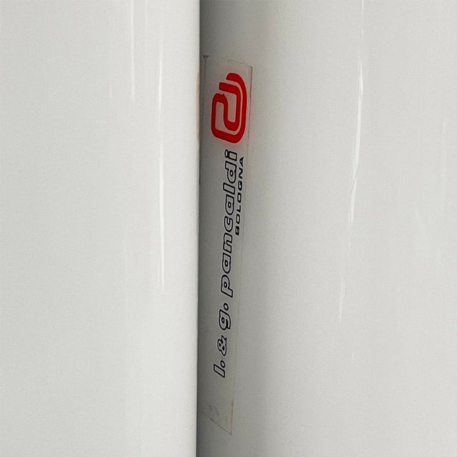 Italian Modern Wall Lamps in White Plastic from L. & G. Pancaldi, 1980s, Set of 9 For Sale - Image 10 of 17