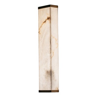 AD 1930 Wall Lamp by United Alabaster For Sale