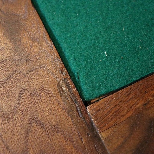 Antique Renaissance Revival Walnut & Burl Barrel Roll Top Desk C1890 For Sale - Image 10 of 11