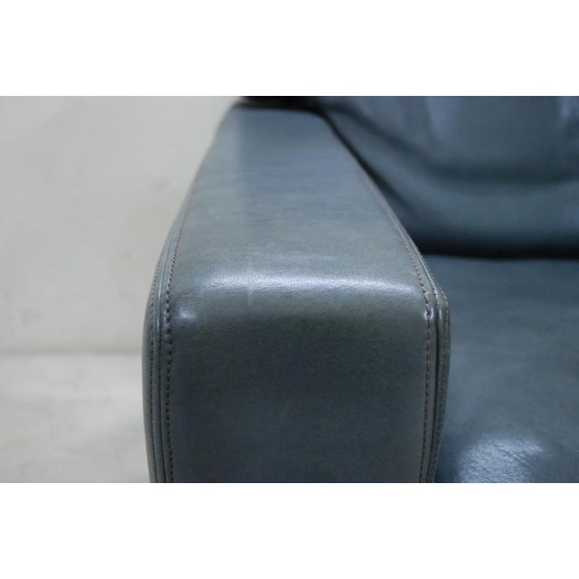 Swiss DS 17 Grey Leather Armchair from De Sede, 1980s For Sale - Image 6 of 16