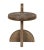Mid-Century Modern NOIR Saturn Side Table, Dark Walnut For Sale - Image 3 of 5