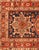 Persian Antique Persian Heriz Karaja Oriental Rug, Small Size, W/ Multiple Medallions For Sale - Image 3 of 4