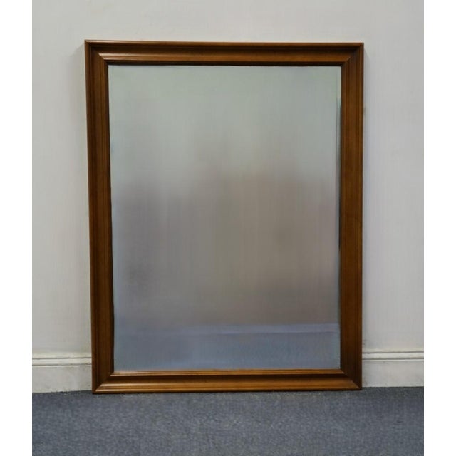 SUMTER CABINET Solid Hard Rock Maple Rustic Early American 37" Dresser / Wall Mirror 47.5" High 37.25" Wide 1.5" Deep We...