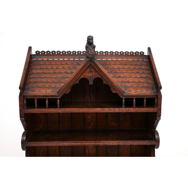 Antique Aesthetic Movement Cabinet attributed to John Moyr Smith, 1880 For Sale - Image 4 of 11