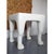 Late 20th Century Four-Legged Plaster Occasional Table Attributed to John Dickinson For Sale - Image 6 of 11